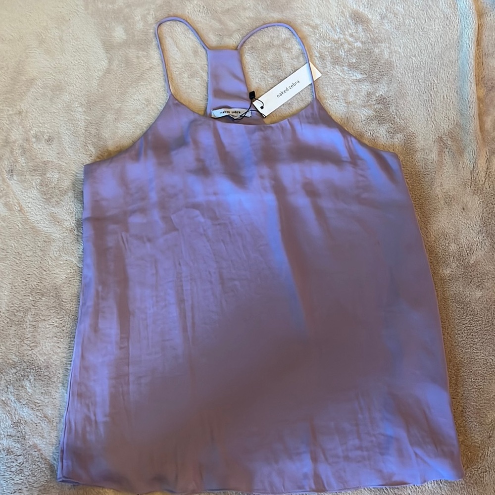 Naked zebra tank